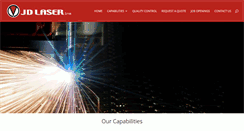 Desktop Screenshot of jdlaserinc.com